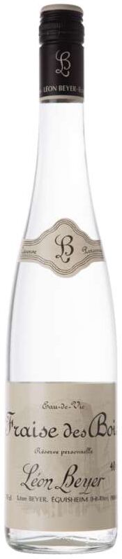 Aguardiente Léon Beyer Fraise des Bois 70 cl - Delicias francesas en tu copa