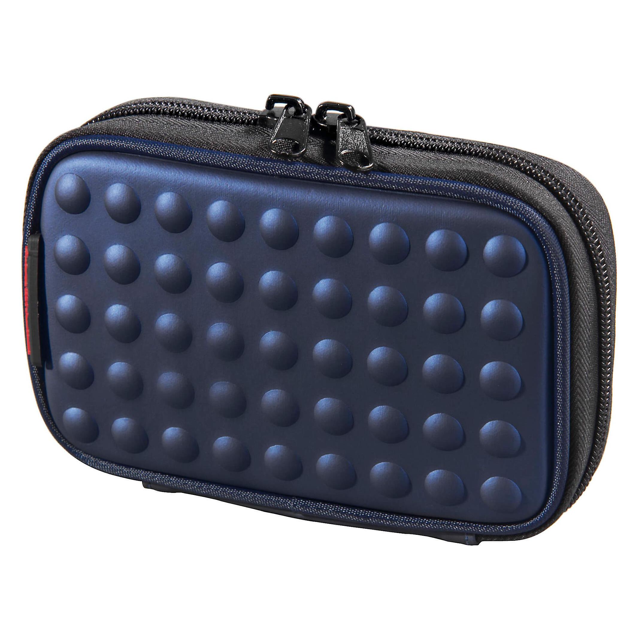 Hama NaviBag "Dots", blue, Blue, EVA (Ethylene Vinyl Acetate), 130 x 25 x 80 mm (088467)