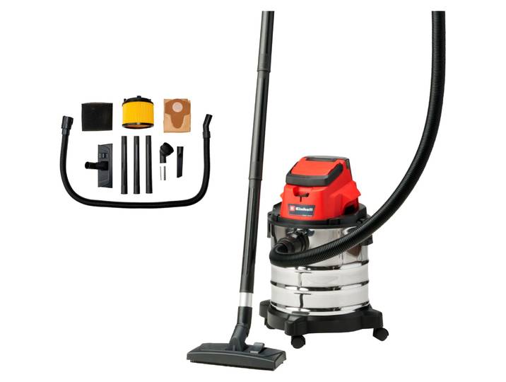 Einhell Aspirateur eau et poussière sans fil TC-VC 18/20 Li S-Solo