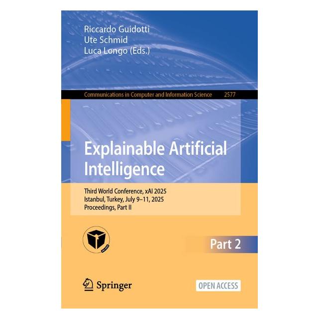 Springer Explainable Artificial Intelligence (Englisch, Softcover, Luca Longo, Riccardo Guidotti, Ute Schmid) (61851810)