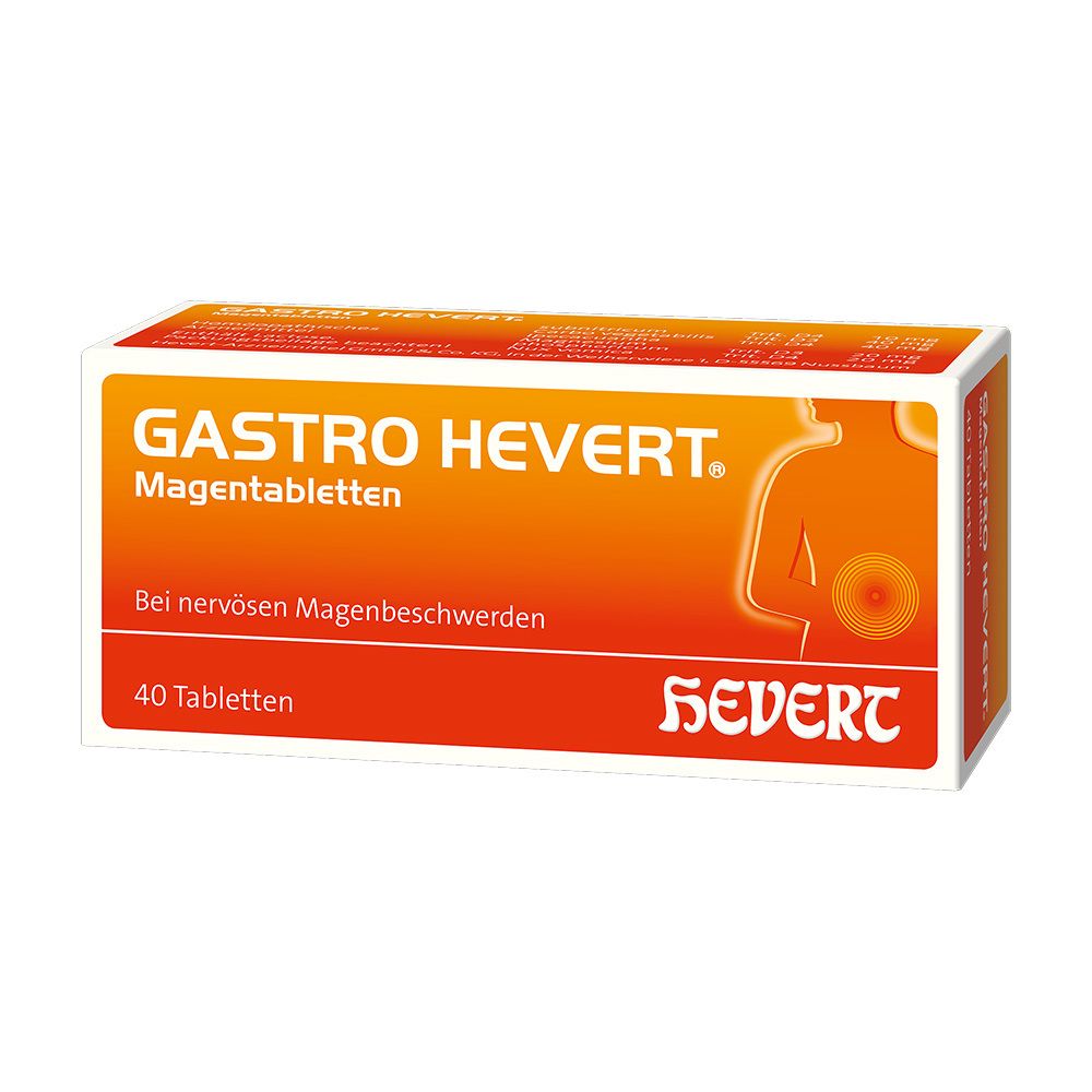 Gastro-Hevert Magentabletten 40 St Tabletten