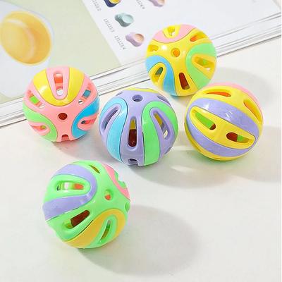 Uplift Treasures Colorful Bell Ball Interactive Cat Toy For Kittens Colorful Bell Ball Interactive Cat Toy For Kittens