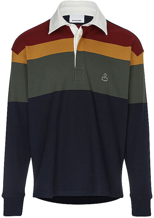 ISABEL MARANT Rugby Shirt BRANDON blau   M M
