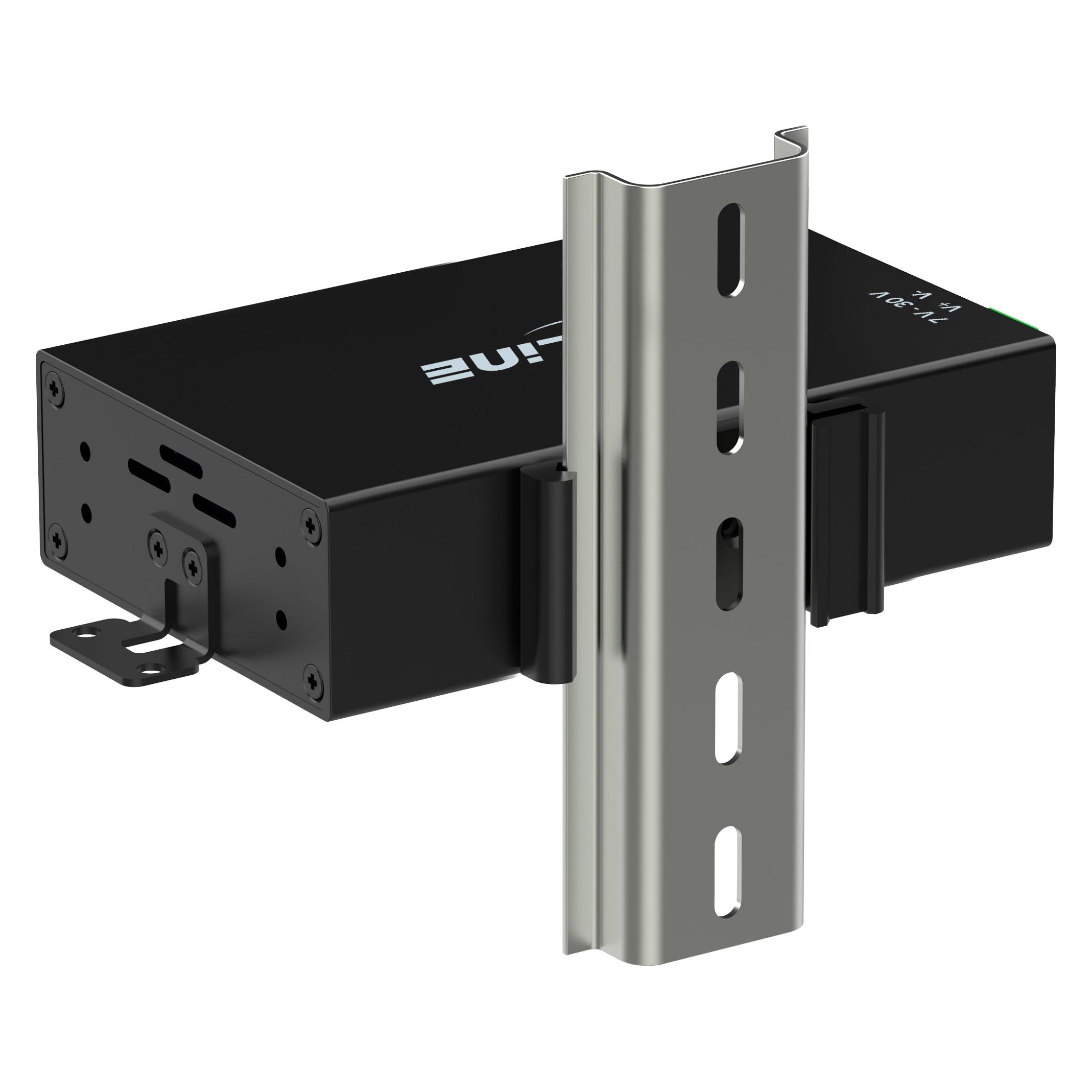 InLine USB 3.2 Gen.1 Industrie-Hub (USB-C, 4 Ports) (35396D)