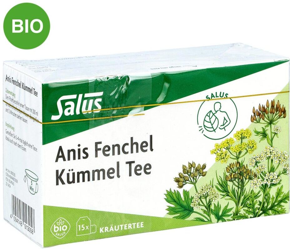 Anis Fenchel Kümmel Tee Salus Filterbeutel 15stk