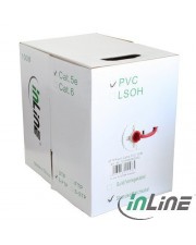 InLine Bulkkabel 100 m SFTP CAT 5e verseilt Rot (72099R)
