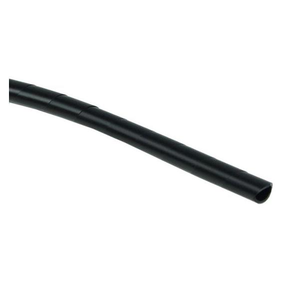 Aquatuning Spiralschlauch 6.0mm schwarz (Kabelspiralschlauch) (PKB 7 SCHWARZ)
