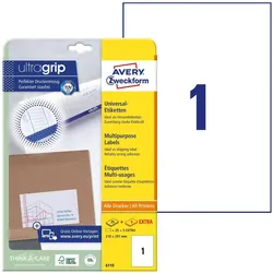Avery, Etiketten, Universal-Etiketten
