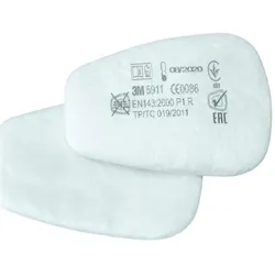 3M, Atemschutzmaske, Partikelfilter (P3 R, 2x)