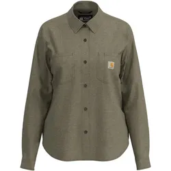 Carhartt Hamilton Relaxed LS Damen Flanellhemd S