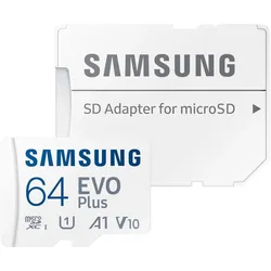Samsung Speicherkarte microSD EVO PLUS (2024) 64 GB