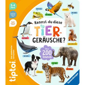 tiptoi Spielbuch 49303, Kennst du diese Tiergeräusche, 2-4 Jahre, interaktives Bilderbuch