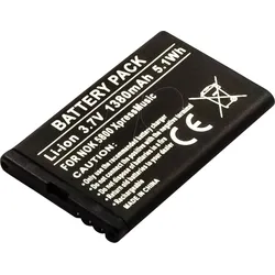 AKKU 14139 - Smartphone-Akku für Nokia-Geräte, Li-Ion, 1380 mAh