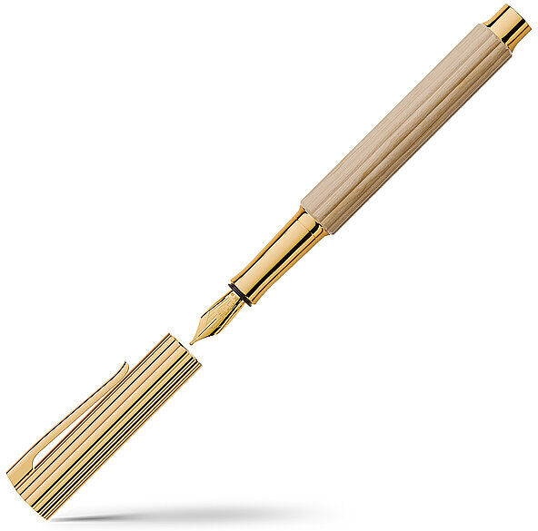 GRAF VON FABER-CASTELL Füllhalter Bloom 14k Hainbuche Medium  gold EG