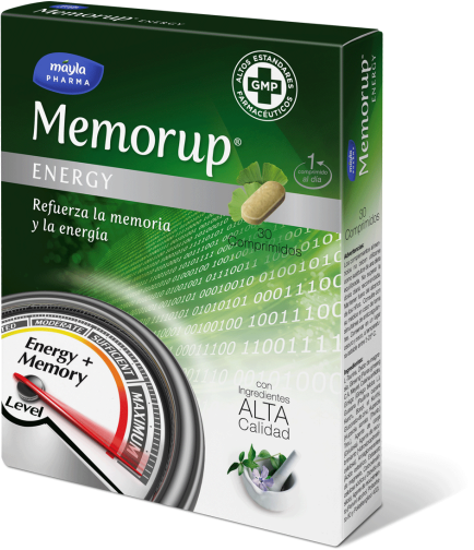 Mayla Pharma Memorup Energy 30 cápsulas