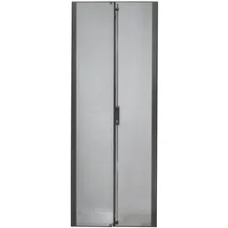 APC NetShelter SX 42U Wide Perforated Split Doors (42 HE), Serverschrank, Schwarz