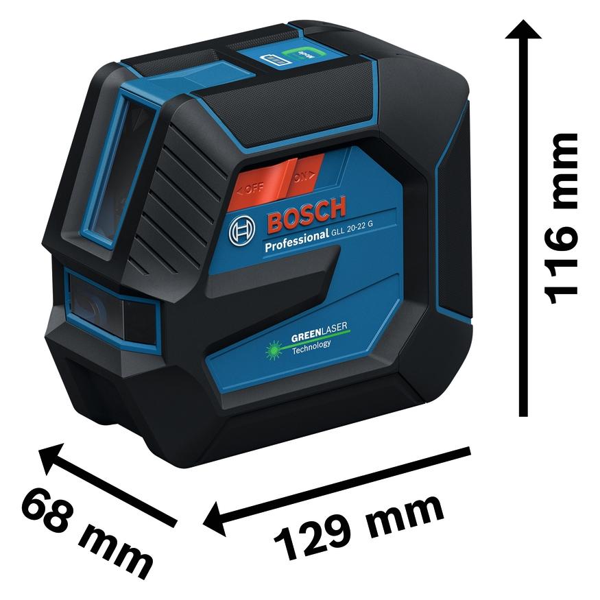 Bosch Professional GLL 20-22 (Kreuzlinienlaser) (0601065601)