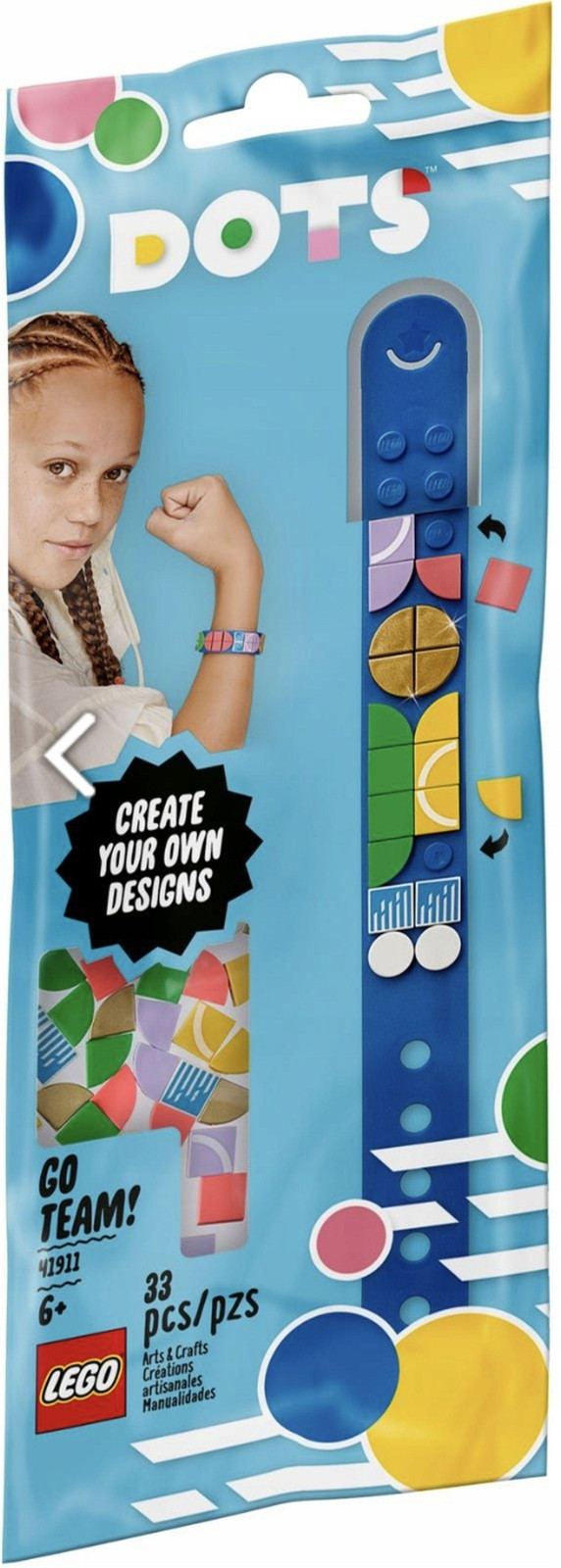 LEGO 41911 DOTS Retro Armband knutselset voor kinderen