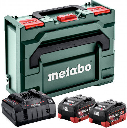 Metabo Set de base 2 x LiHD 10Ah + ASC 145 + Metabox 685142000