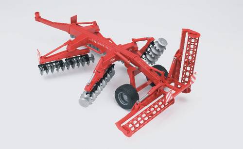 bruder discover XL Scheibenegge Fertigmodell Landwirtschafts Modell