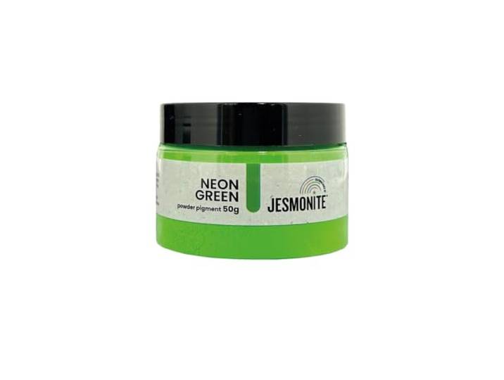 Fluo pigmentpoeder - neon pigment voor Jesmonite - Fluo Green 50 g