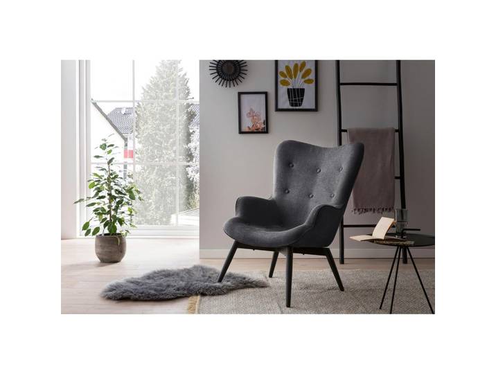 SESSEL Dunkelgrau B: 80 cm