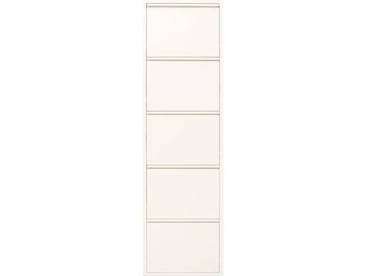 KARE Design Schoenenkast Caruso, 5 kleppen, beige, 173x50x15 cm