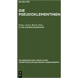 Die Klemens-Biographie, Fachbücher von Franz Xaver Risch