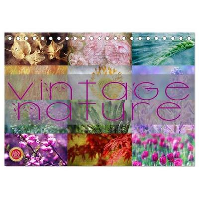 Vintage Nature - Romantische Naturaufnahmen (Tischkalender 2026 DIN A5 quer), CALVENDO Monatskalender