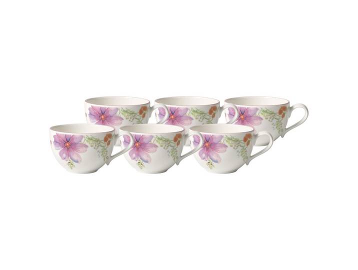 KAFFEE OBERTASSE Mariefleur Basic bunt 250 ml 6er Set