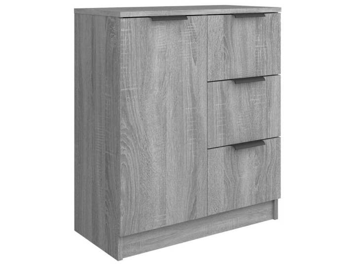 Buffet bas armoire commode Buffet Sonoma gris 60x30x70cm Bois d'ingénierie 3736494 FrenchDays