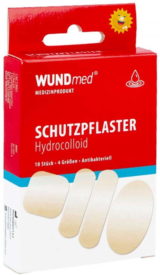 Wundpflaster Hydrocolloid 4 Grössen 10stk