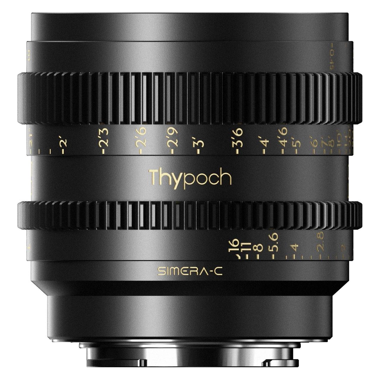Thypoch Simera-C 50mm T1.5 FF Prime Cine Objektiv (M Mount) (C-Mount, Vollformat) (TP-SC5015-M)