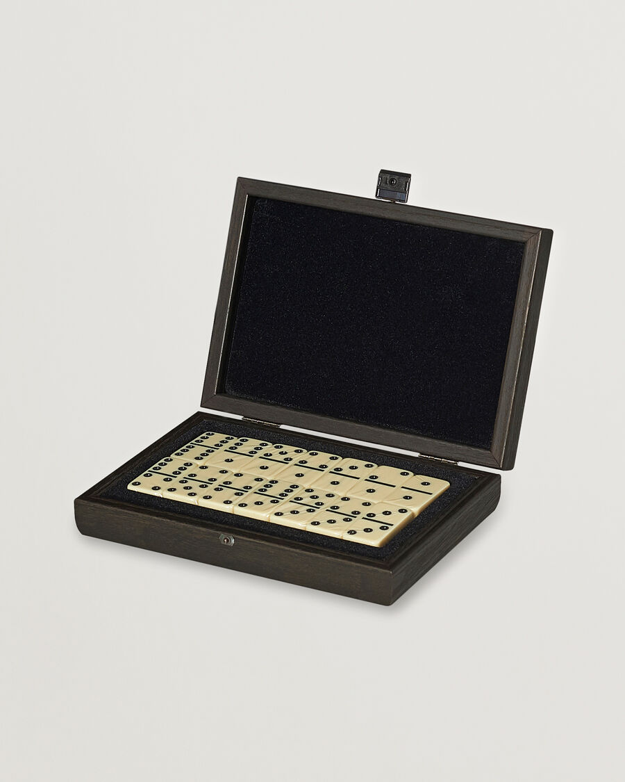 Manopoulos Wooden Domino Case Black men One size Sort