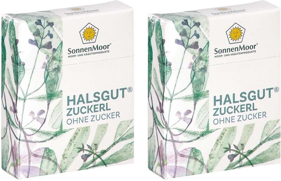 SonnenMoor Halsgut Zuckerl ohne Zucker 2x51g