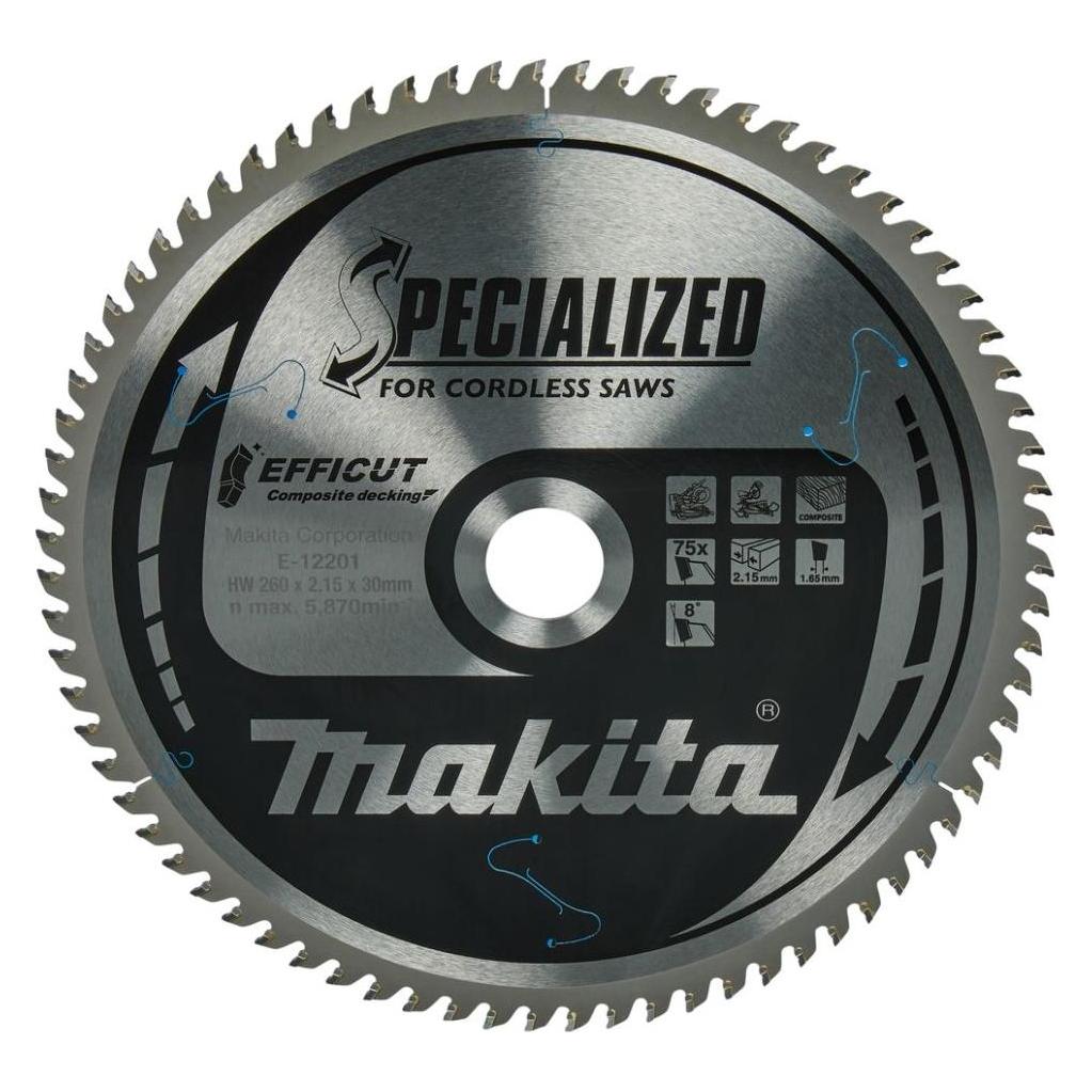 Makita Sägeblatt 260x2,15x30, 75Z EFFICUT (E-12273)