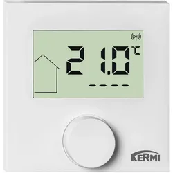 Kermi x-net Wandanbauregler LCD 230 V Montageanleitung im Lieferumfang