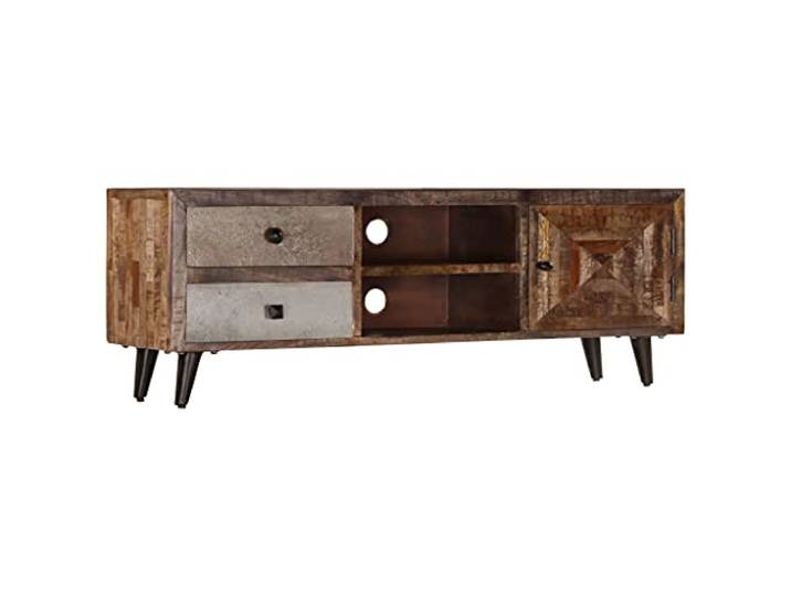 vidaXL TV-Schrank 118x30x40 cm Massivholz Mango