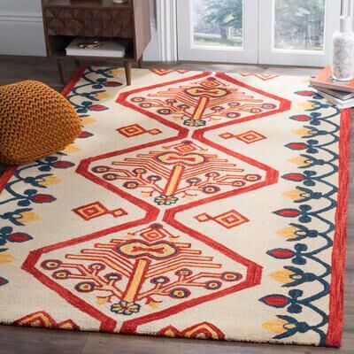 SAFAVIEH Handmade Aspen Nan Boho Tribal Wool Rug