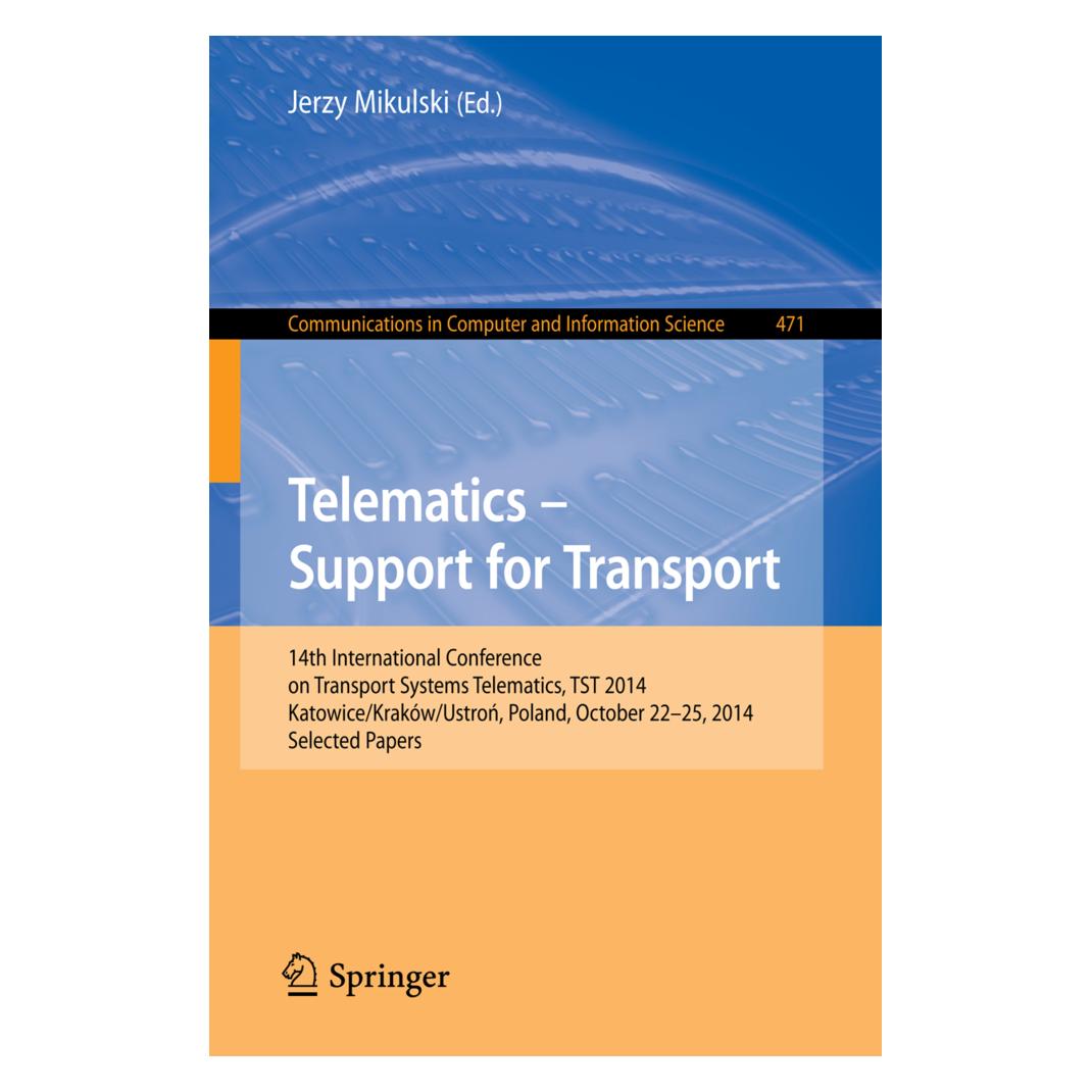 Springer Telematics - Support for Transport (Englisch, Softcover, Jerzy Mikulski) (55567416)