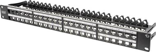 Digitus DN-91424 48 Port Netzwerk-Patchpanel 483 mm (19 ) 1 HE Unbestückt
