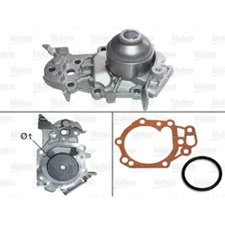 Wasserpumpe Motorkühlung VALEO 506780 für Dacia Renault Logan Clio II Wind