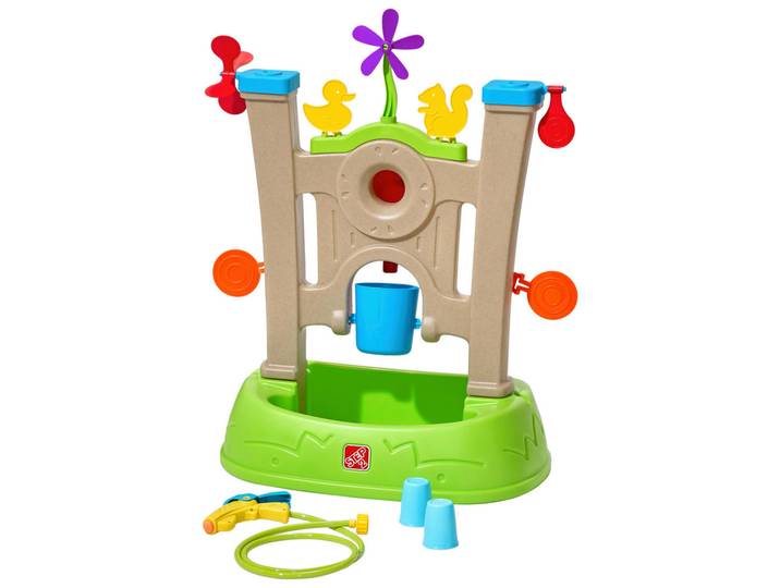 Sand- UND Wassertisch, Grün, Braun, Blau, Kunststoff, 59.7x82.2x44.5 cm, unisex, EN 71, CE, Freizeit & Co, Outdoor-Spielzeug, Sandkasten-Spielzeug
