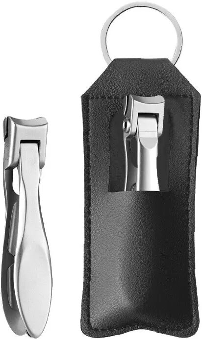 INF Fingernagelknipser aus Edelstahl mit Lederetui