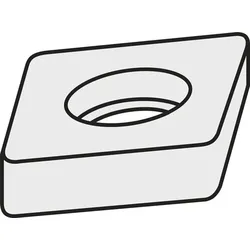 Pramet Wendeplatten-Unterlegscheibe ISO DCS 234-01 Bruttogewicht 12,33g