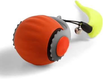 Inspire Picks Smart Rolling Cat Ball Automatic Interactive Toy For Active And Curious Cats orange