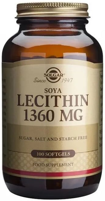Solgar LECITINA DE SOJA 1360mg 100 Caps