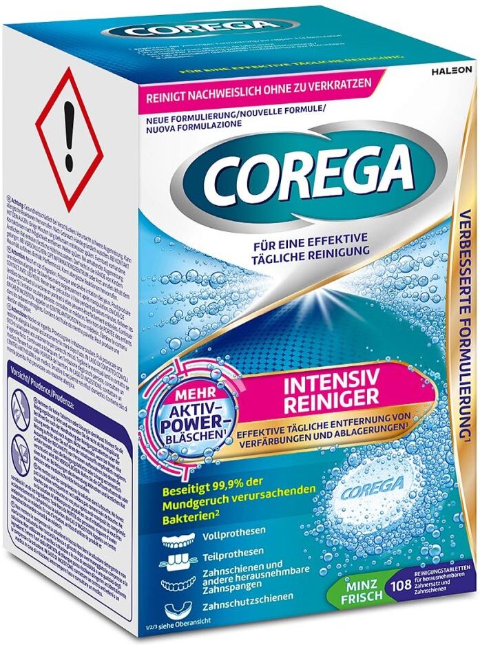 Corega Tabs Intensiv Reiniger 108stk