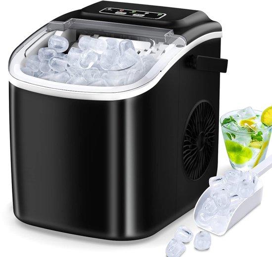 Portable Eisblöckchenmaschine mit Selbstreinigungsfunktion und hoher Kapazität
