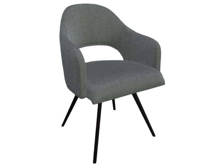 Stuhl Salesa Trendstühle / Farbe: Taupe / Material: Stoff